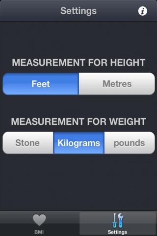 BMI Me Calculator screenshot 2