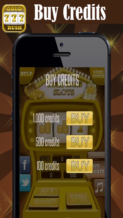 Gold Rush Slots - Spinning Wheel of Treasure Mini Slot Machine Fun screenshot-4