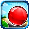 Addictive Rolling Balls Platform Game Free - Avoid the Spikes with your Red Bouncing Wrecking Ball