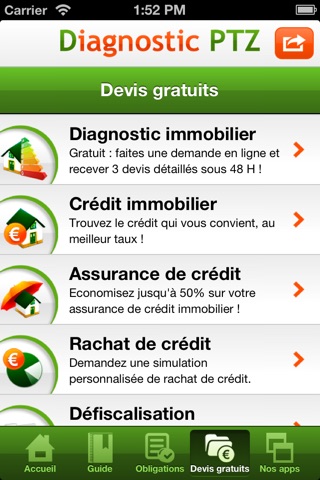 Diagnostic PTZ screenshot 2