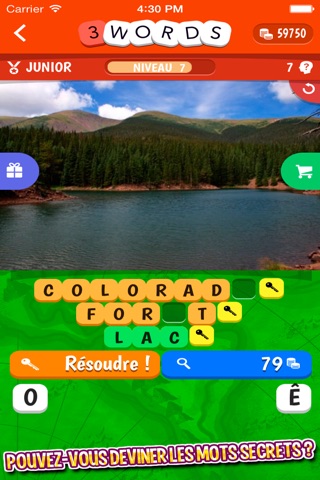 3 Words: Geography  – see a pic of a famous place, guess the three hidden words screenshot 3