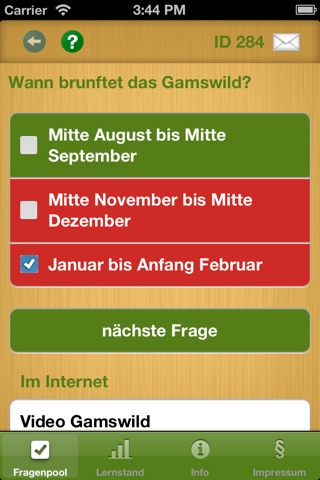 Jagdprüfung Saarland screenshot 2