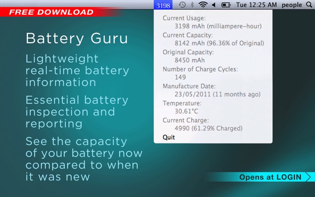 battery logger mac торрент