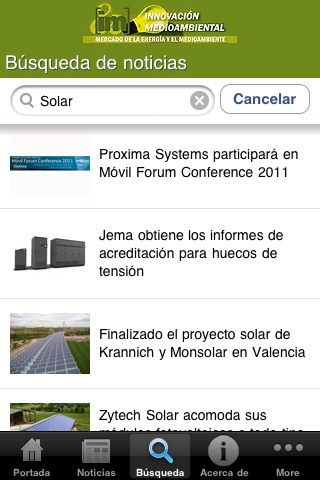 Innovación Medioambiental screenshot 3