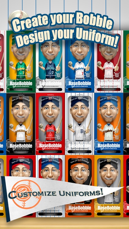 Basebobble - Bobblehead Avatar Maker App for Baseball from Bobbleshop