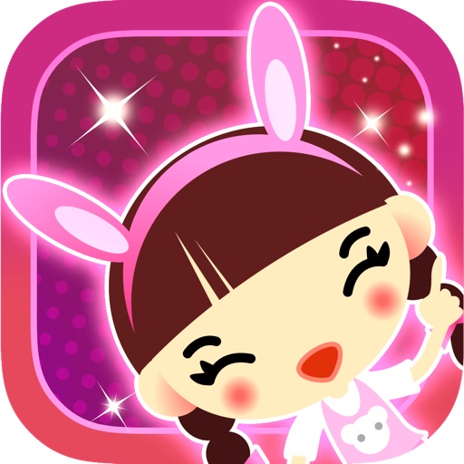 Chibi - Cute manga style girly stickers to Photobooth icon