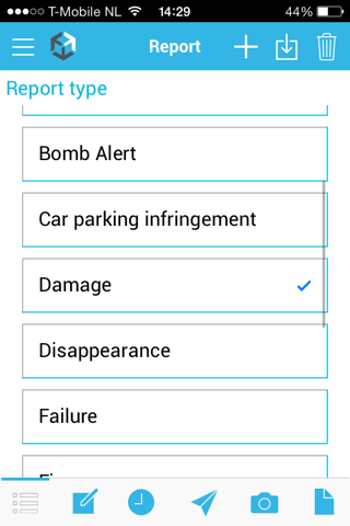 PRETECT incident reporting screenshot 2