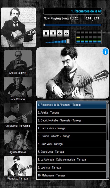 Classical Guitar Maestro (5 Master Guitarists 100 Compositions) screenshot-4