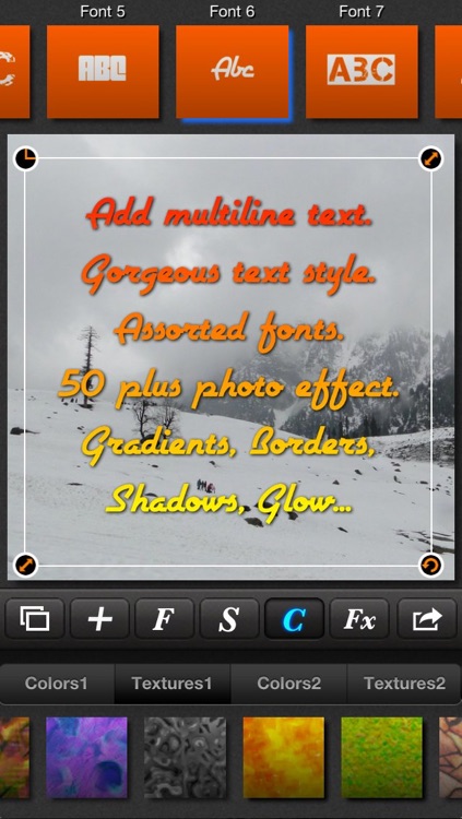 Textmatic - Text on photo and photo effects for Instagram