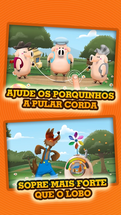 Os Três Porquinhos - História & Jogos