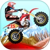 A Moto X Speed Games Desert Racing Jump Challenge for Fast Boys