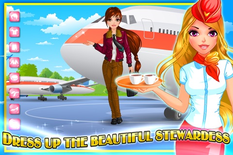 Stewardess Dressup screenshot 4
