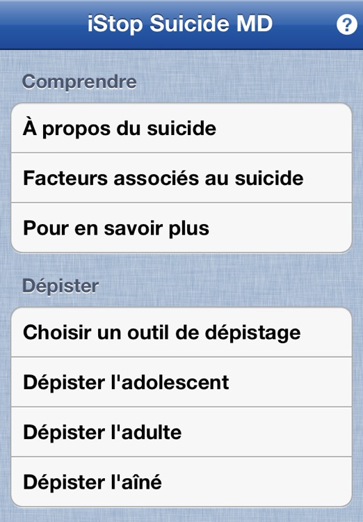 iStop Suicide MD