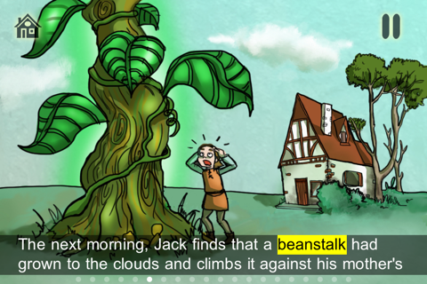 Jack and the Beanstalk - Book - Cards Match - Jigsaw Puzzle screenshot 2