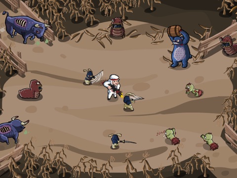 Lamebo VS. Zombies HD screenshot 4