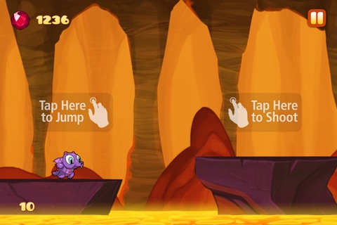 Run Dragon Baby - Multiplayer Jump Lava for Magic Gems Edition screenshot 3