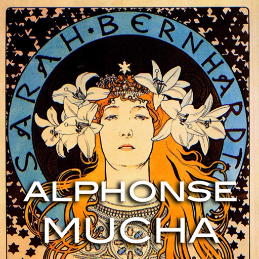 Drawings: Alphonse Mucha icon