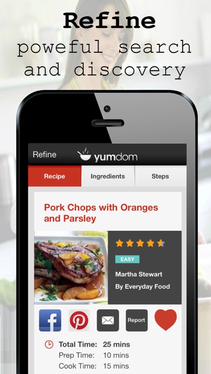 YumDom: Free tasty recipes for your diet, allergy, and nutrition needs from rustic to gourmet  by top chefs