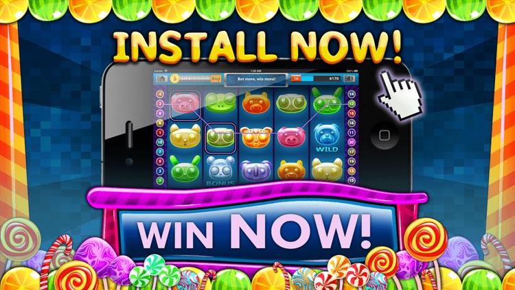 Candy Slots Machines Las Vegas - Get Big Casino Bonuses By Playing Roulette 3D FREE screenshot-4