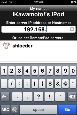 RemotePad screenshot 2