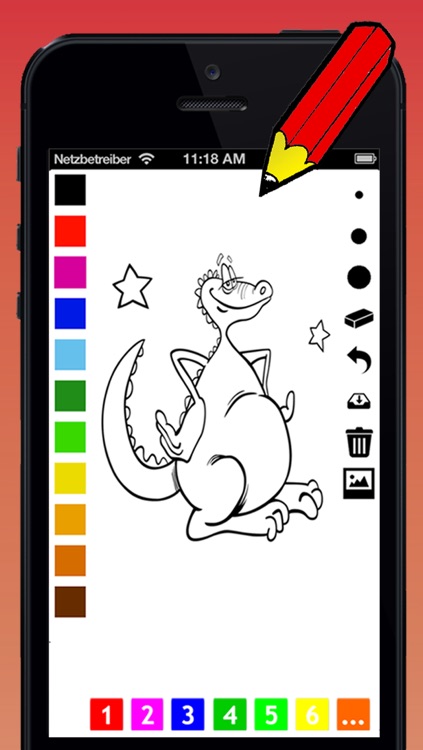 Fantasy Coloring Book for Children: learn to color wizard, dragon, monster, castle, frog and more