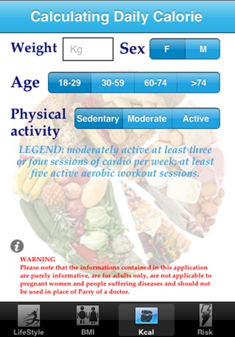 LifeStyle and Risk Factors 2.0 screenshot 3