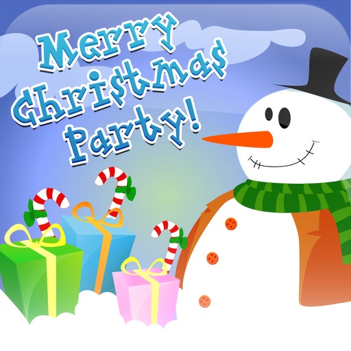 Merry Christmas Party Icon