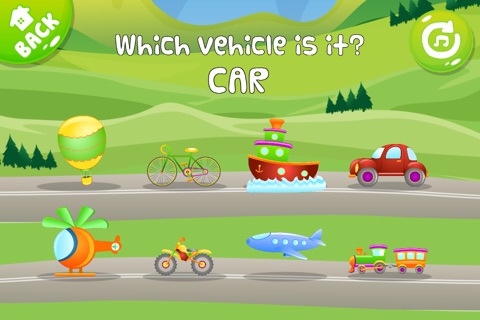 ABC Baby - City Playground - 3 in 1 Game for Preschool Kids – Learn Names and Pronunciation of Different Vehicles screenshot 3