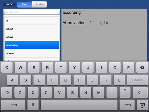 Braille Pad Student screenshot 3