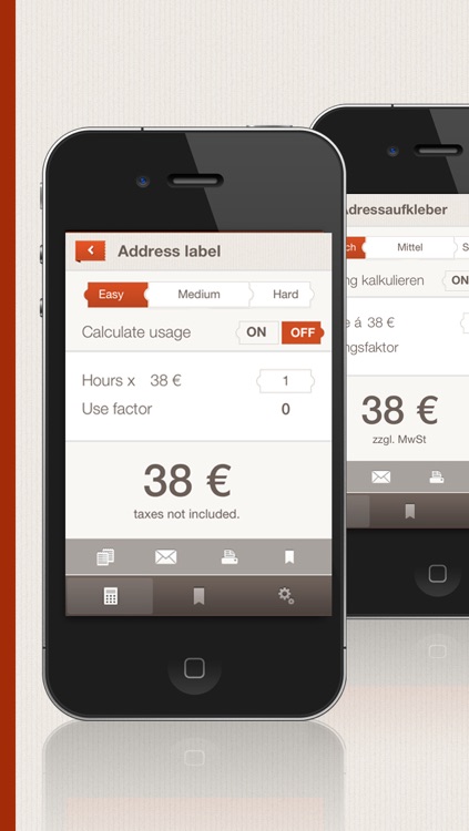 DESIGNFEE Calculator - Estimating design. Calculate hourly rates. screenshot-3