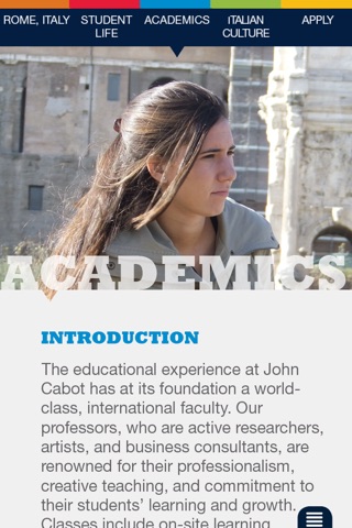 Study Abroad Rome at John Cabot University screenshot 4