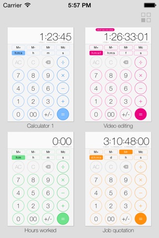 time:calc screenshot 4