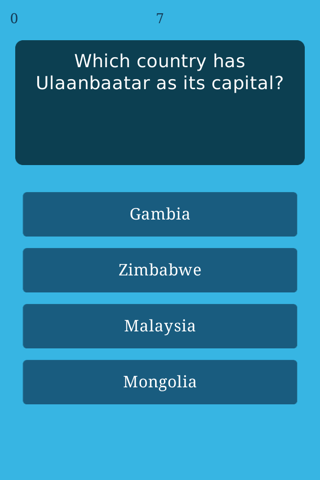 World Capitals Quiz - Geography Trivia Game about All Countries and Capital Cities on the Globe screenshot 4