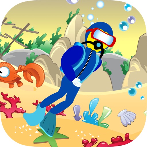 Animal Ocean. Diver - cool, free game for children (boys & girls) icon