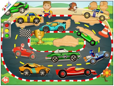 Car Puzzle Game for Kids (by Happy Touch) screenshot 4
