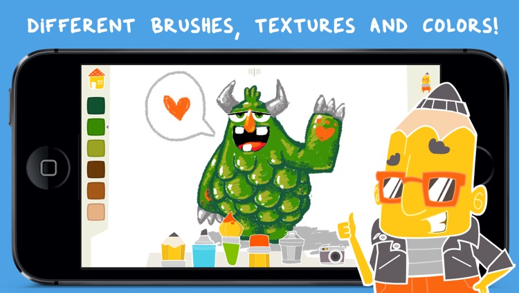 Draw With Us! - Stickers, Photos, Pencils & Fun for Kids screenshot-3