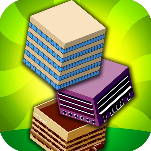 Skyscraper Bloxx Stackman PAID - A Block Stacking and Building Game iOS App
