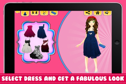 Girl Dress Up Makeover screenshot 3