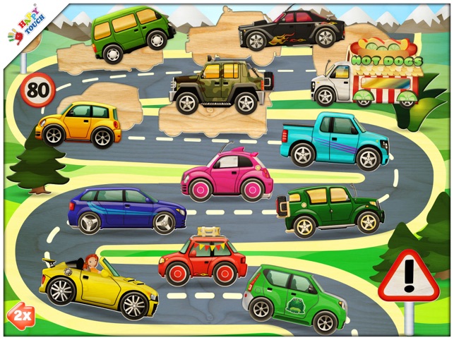 Car Puzzle Game for Kids (by Happy Touch)(圖1)-速報App