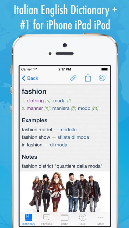 Italian English Dictionary +