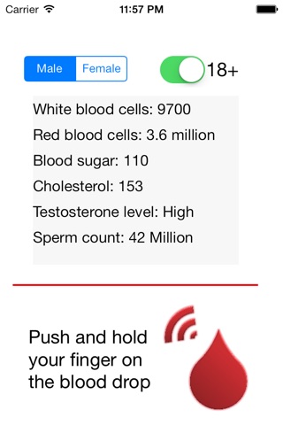 Wireless Blood Test screenshot 3