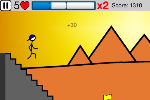 Stickman Parkour Lite screenshot 4