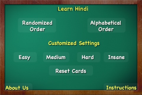 Learn Hindi - Flash Cards screenshot 2