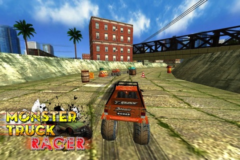 Monster Truck Racer ( 3D Racing Games ) screenshot 4