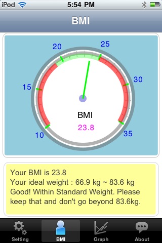 BMI Getter screenshot 3