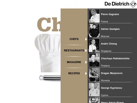 Chefs of De Dietrich – Discover a world of gastronomic delights, award-winning recipes and culinary tips. screenshot 2