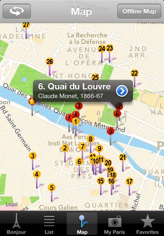 Paris Impressionist Walking Tour #1 screenshot 3