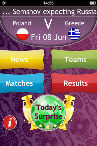 Euro Football 2024 Live scores screenshot 2