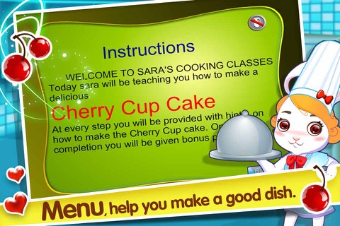 CherryCupCake-Cooking Games screenshot 2