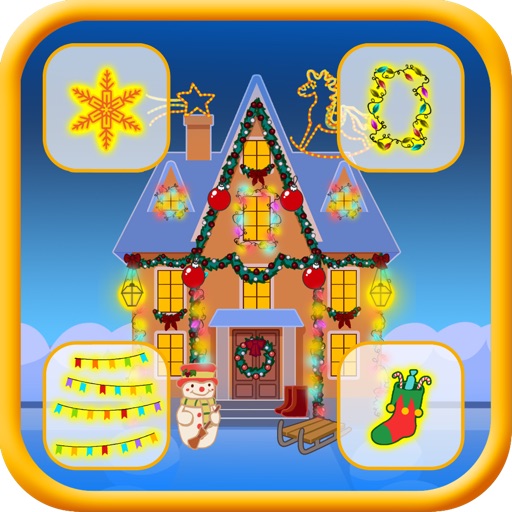 Fun Christmas House Dressing up Game for Kids icon